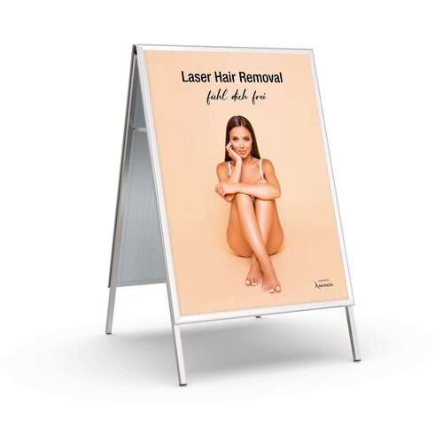 Kundenstopper Laser Hair Removal