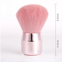 Brosse à épousseter en or rose