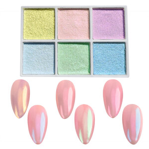 Chrome Powder Box mermaid waves