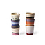 HK Living 70 ceramics coffee mug (set van 6)