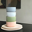 Kinta Houten kom in acacia/gebroken wit