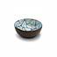 Noya Coconut bowl in eierschelp wit en blauw