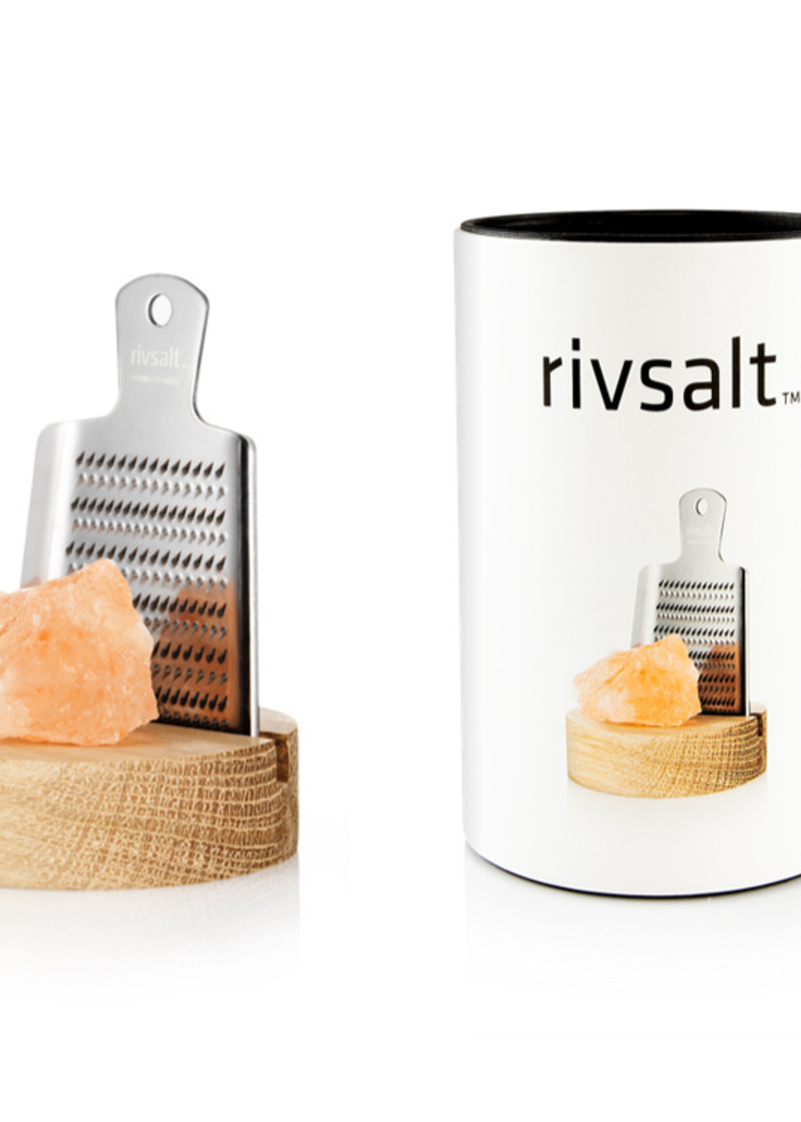 Rivsalt geschenkdoos: rasp met himalaya zout