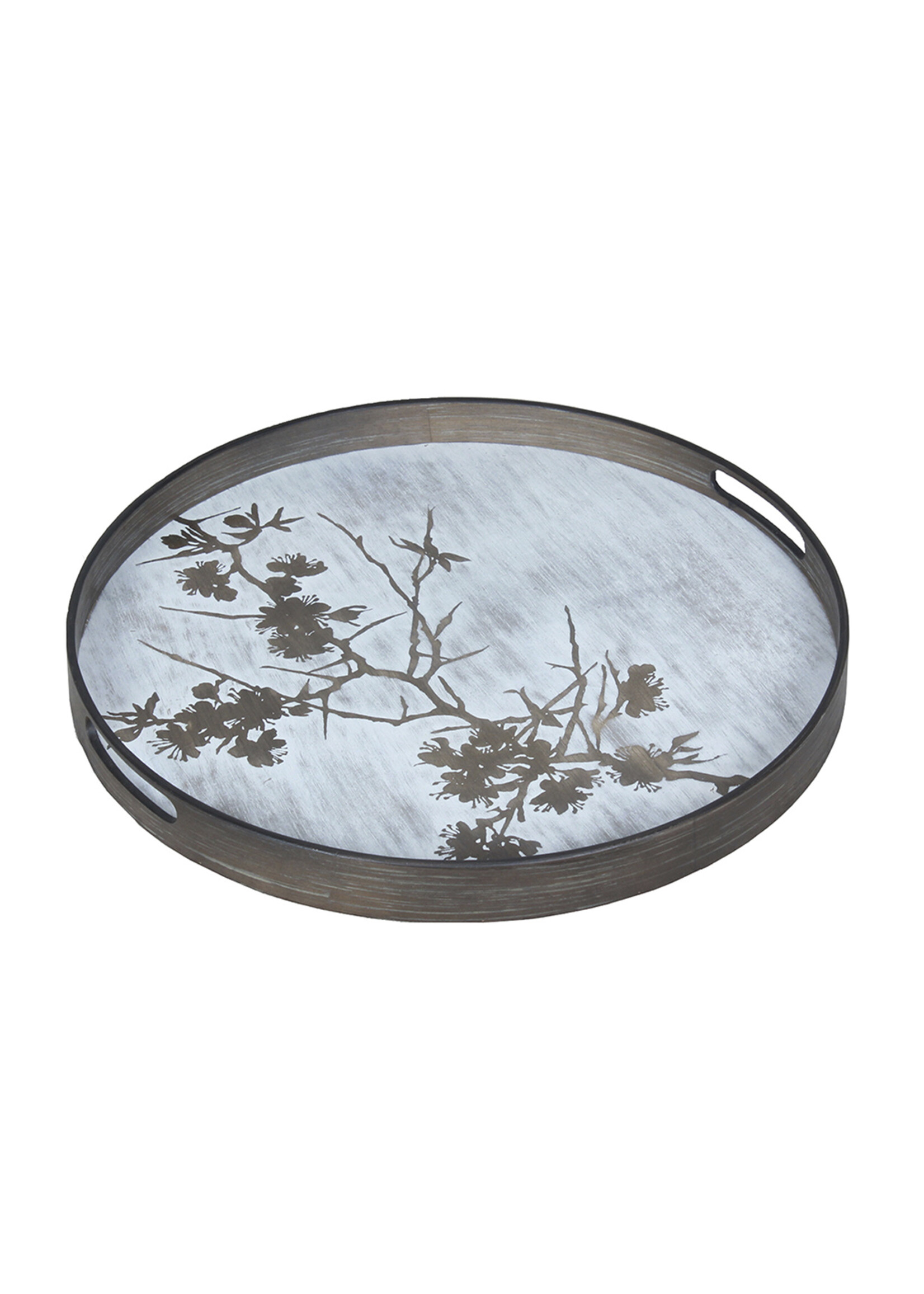 Notre Monde Petit plateau de service avec motif printanier: blossom