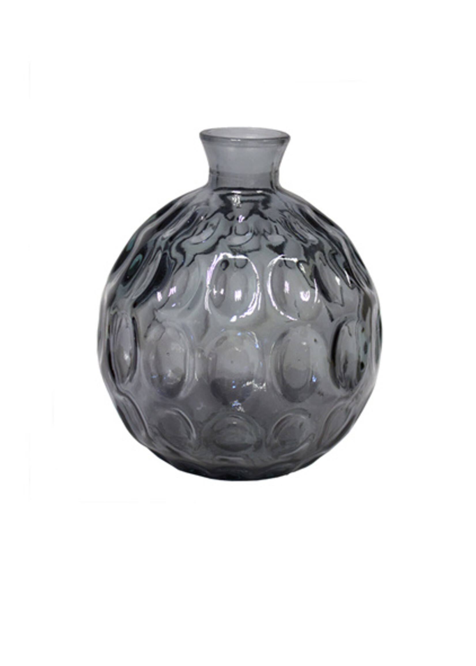Oohh Vase original mauve Barcelona en verre recyclé Oohhx