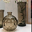 Oohh Originele beige vaas Barcelona van gerecycleerd glas
