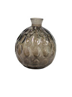 Oohh Vase original brun Barcelona en verre recyclé Oohhx