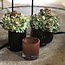 Land by Dean Hoge rechte vaas Cylinder Brunette