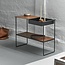 LindDNA Zwarte -bruine console 'storage'