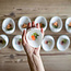 Cookplay Jomon petit plat en porcelaine blanche MINI
