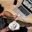 Cookplay Jomon bol en porcelaine blanche LARGE