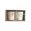 Gusta Set de 2 tasses 'geniet'