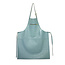 Dutchdeluxes Tablier en cuir bleu clair