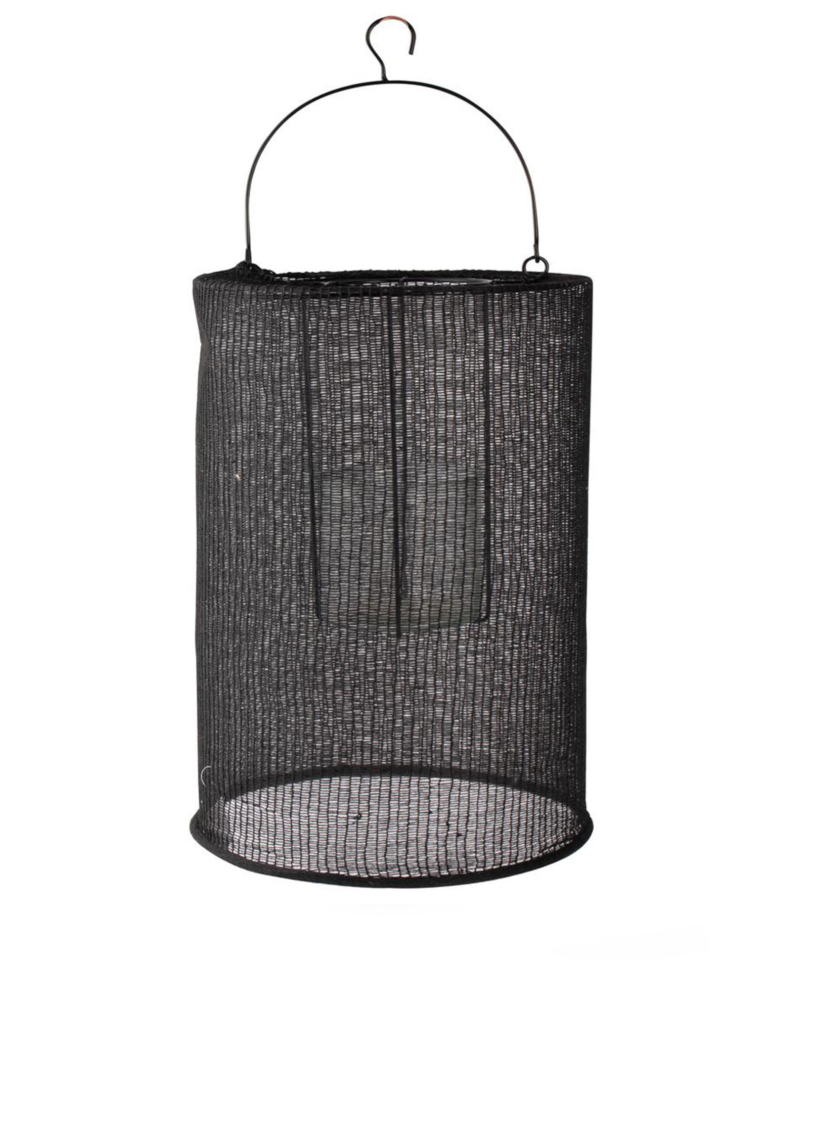 Gusta Lanterne noire en coton (medium)