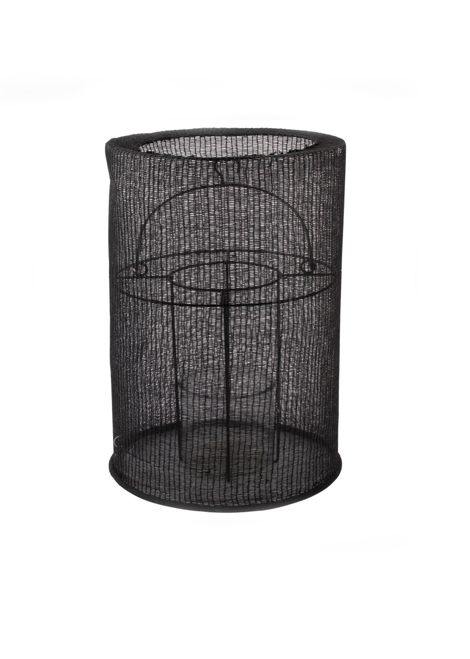 Gusta Lanterne noire en coton (medium)