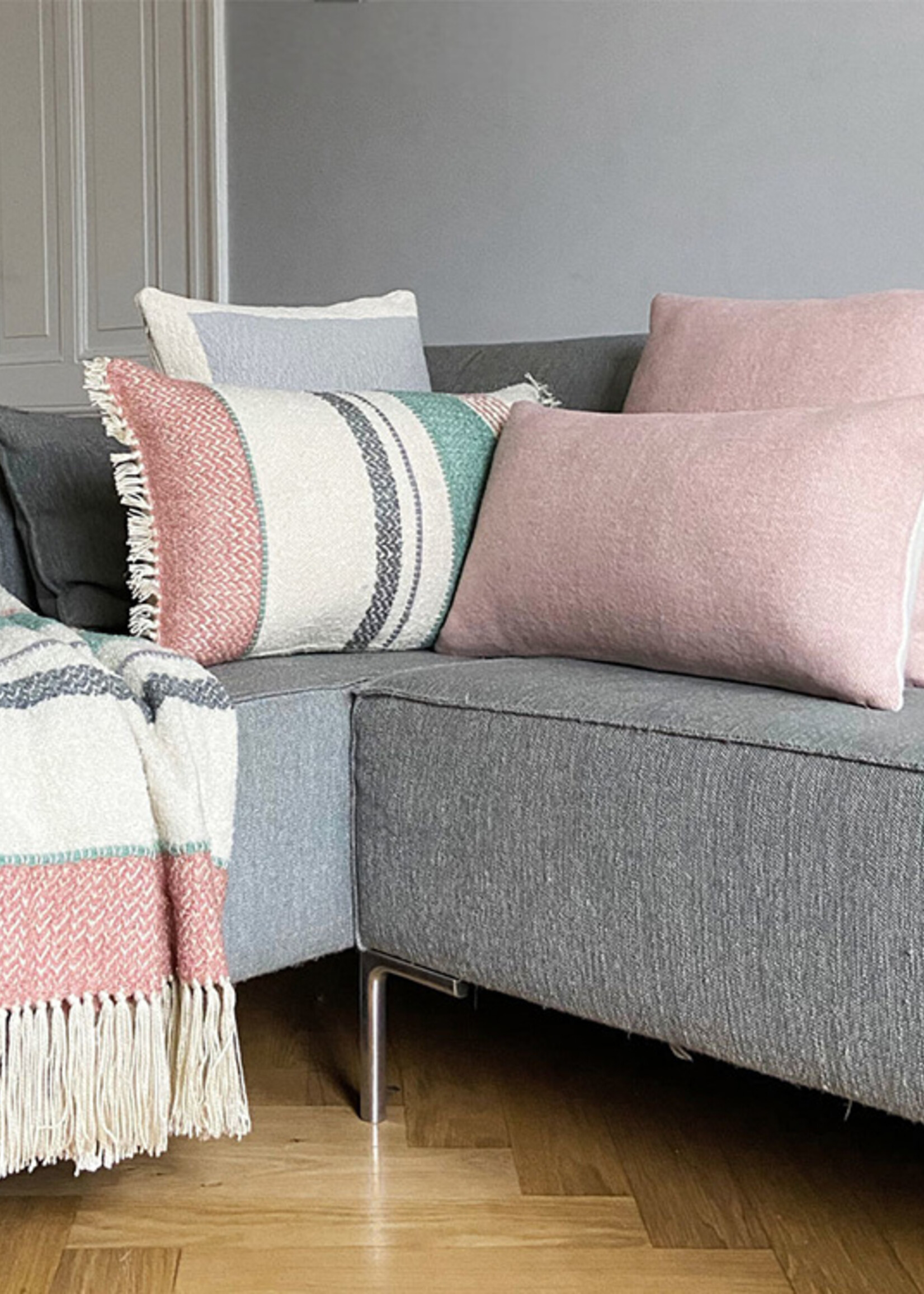 Malagoon Plaid multicolor pastel