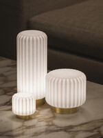 Lampe d'ambiance Dentelles H15 socle doré