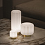 Lampe d'ambiance Dentelles H15 socle doré