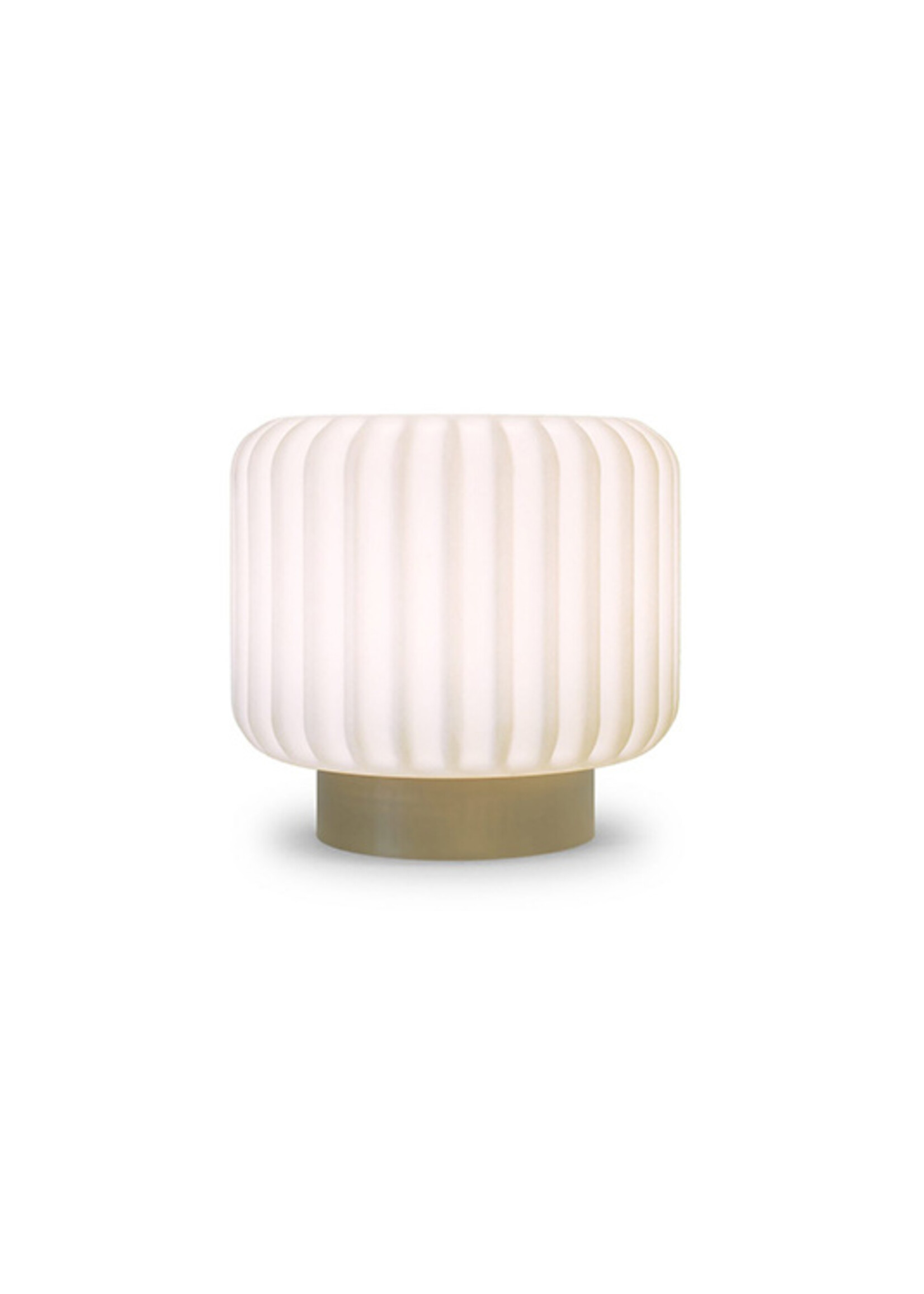 Dentelles sfeerlamp H15 goudkleurige voet
