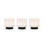 Atelier Pierre Dentelles lampen H9 zwarte voet - set van 3