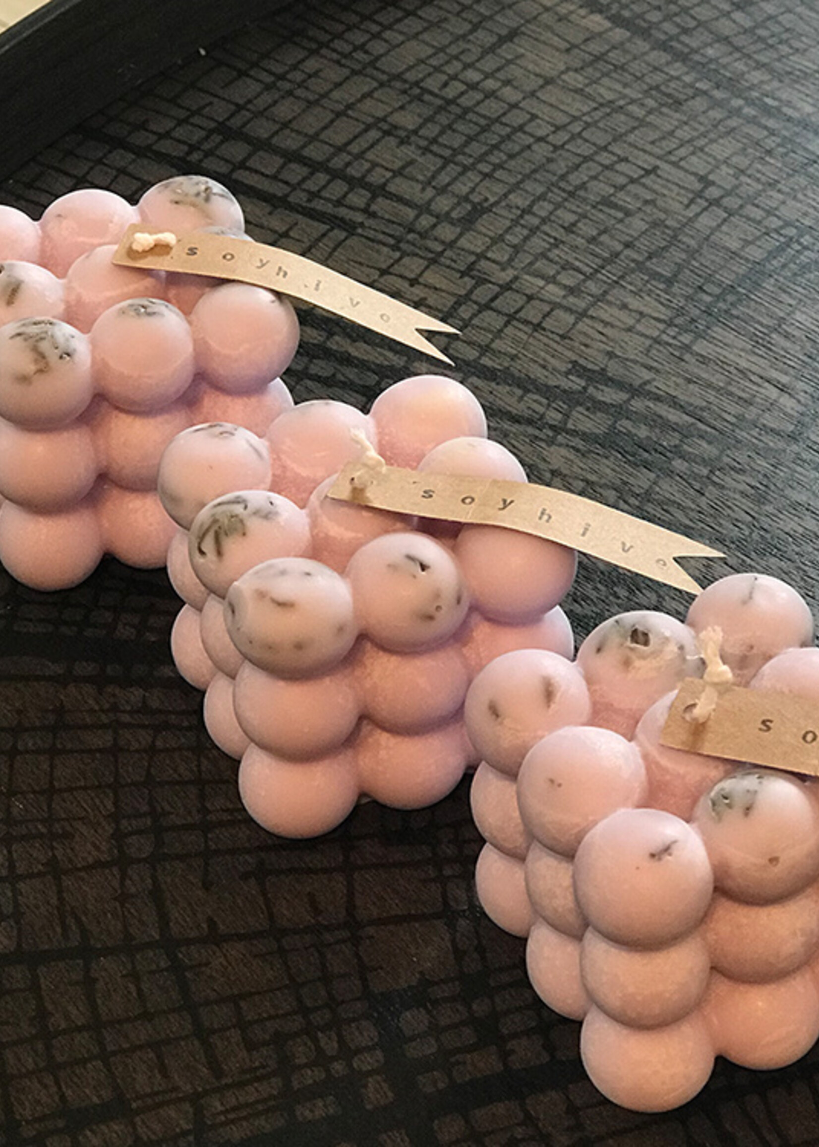 SoyHive Bougie Bubble Lavende