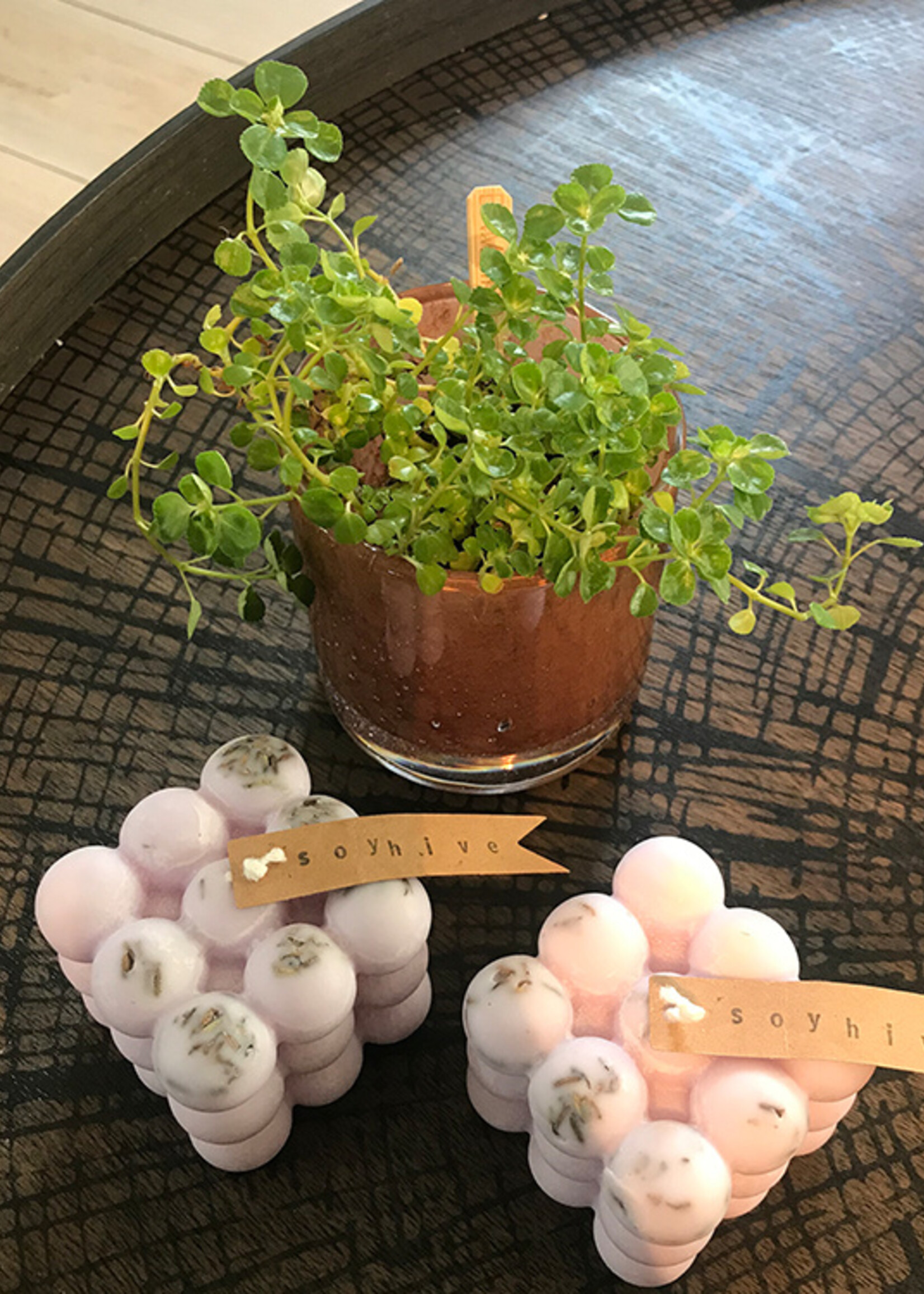 SoyHive Bougie Bubble Lavende