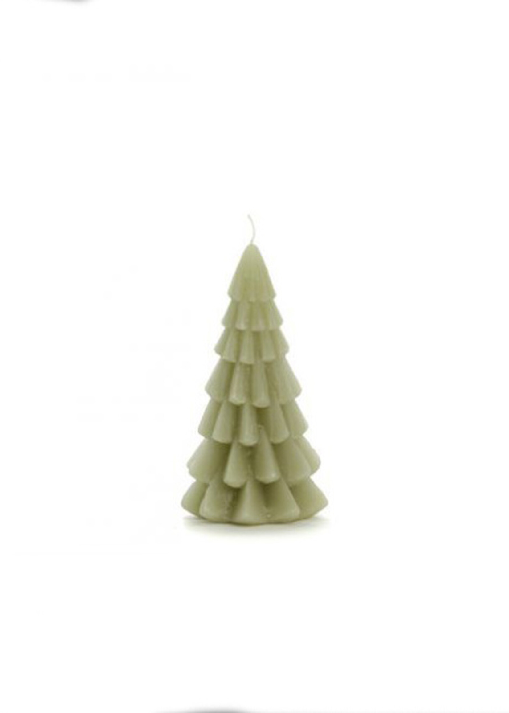 Rustik Lys Bougie arbre de Noël vert eucalyptus