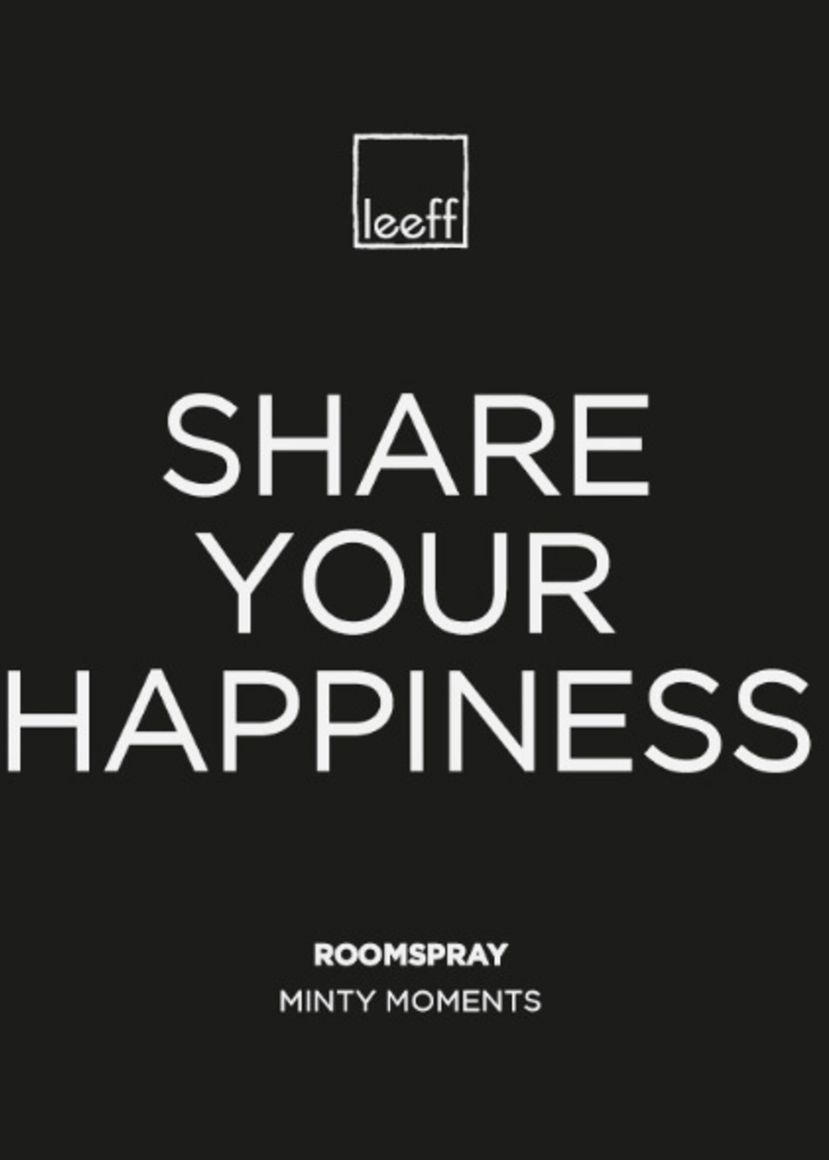 Leeff Parfum d'intérieur 'share your happiness'