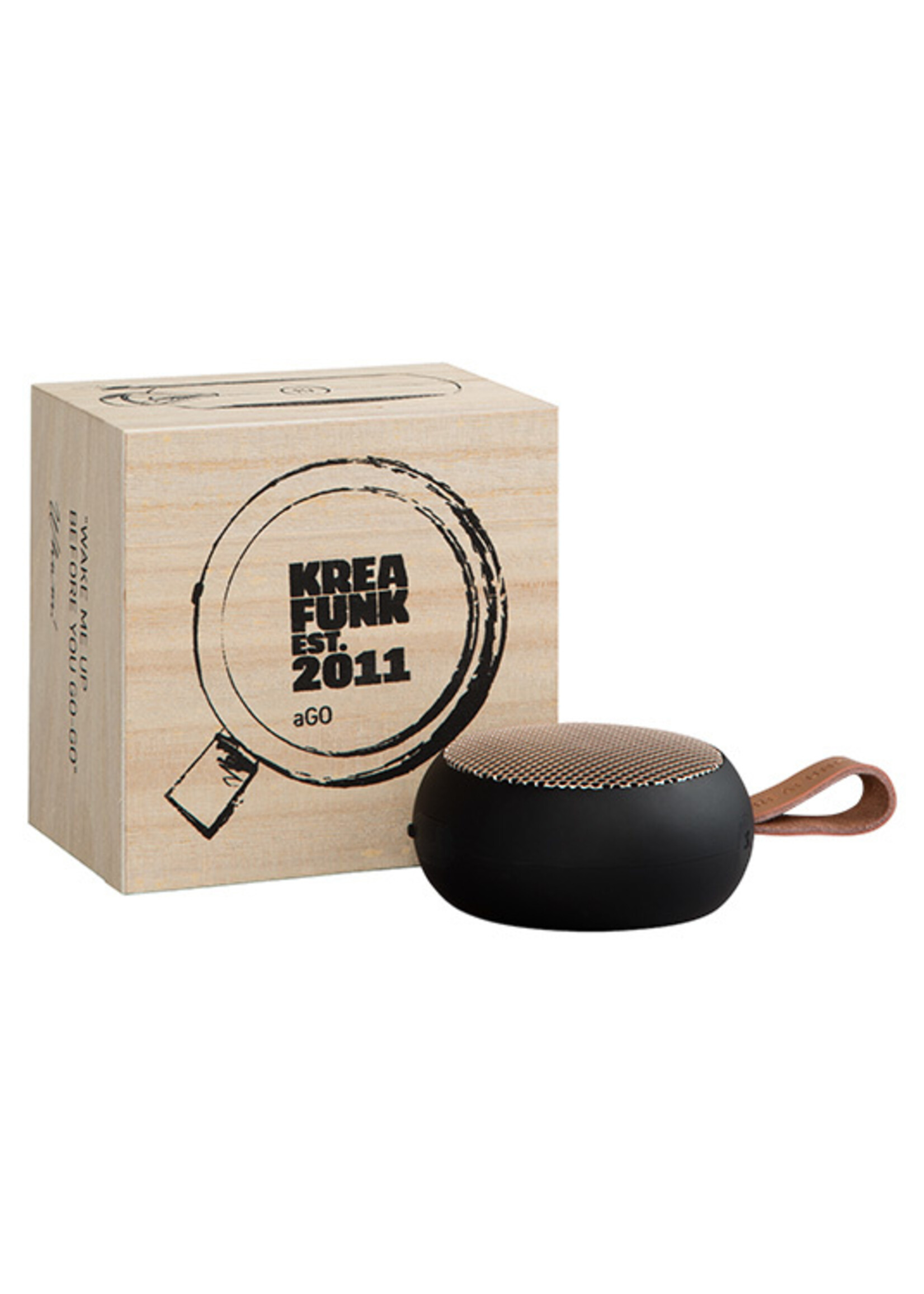 Kreafunk A Go bluetooth speaker noir