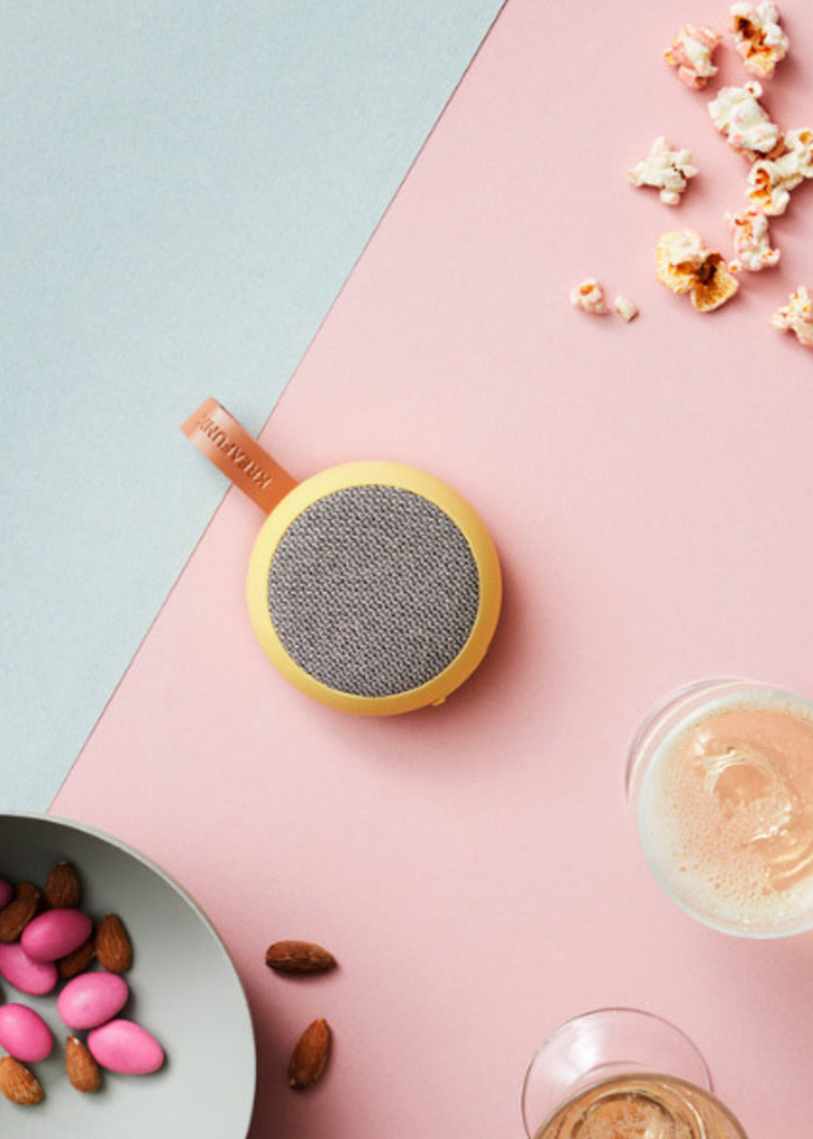 Kreafunk A Go bluetooth speaker Soft yellow