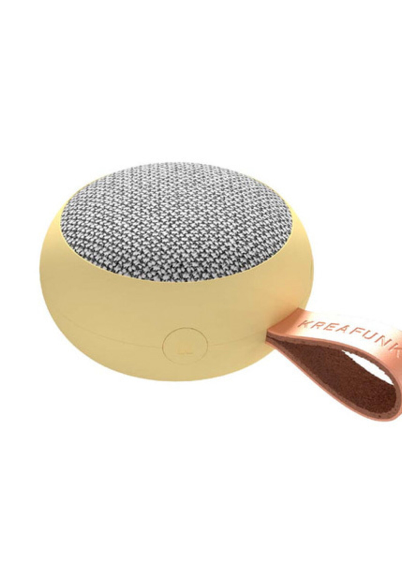 Kreafunk A Go bluetooth speaker Soft yellow