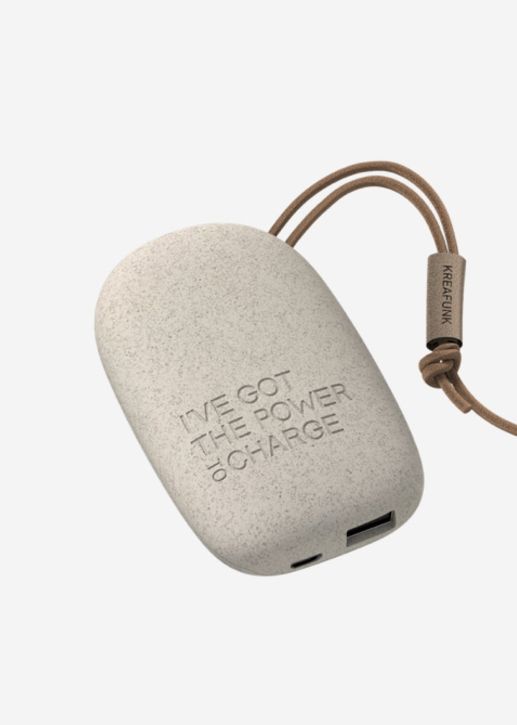Kreafunk Kreafunk toCHARGE CARE grijs