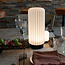 Atelier Pierre Lampe de table Dentelles H29 socle en noir