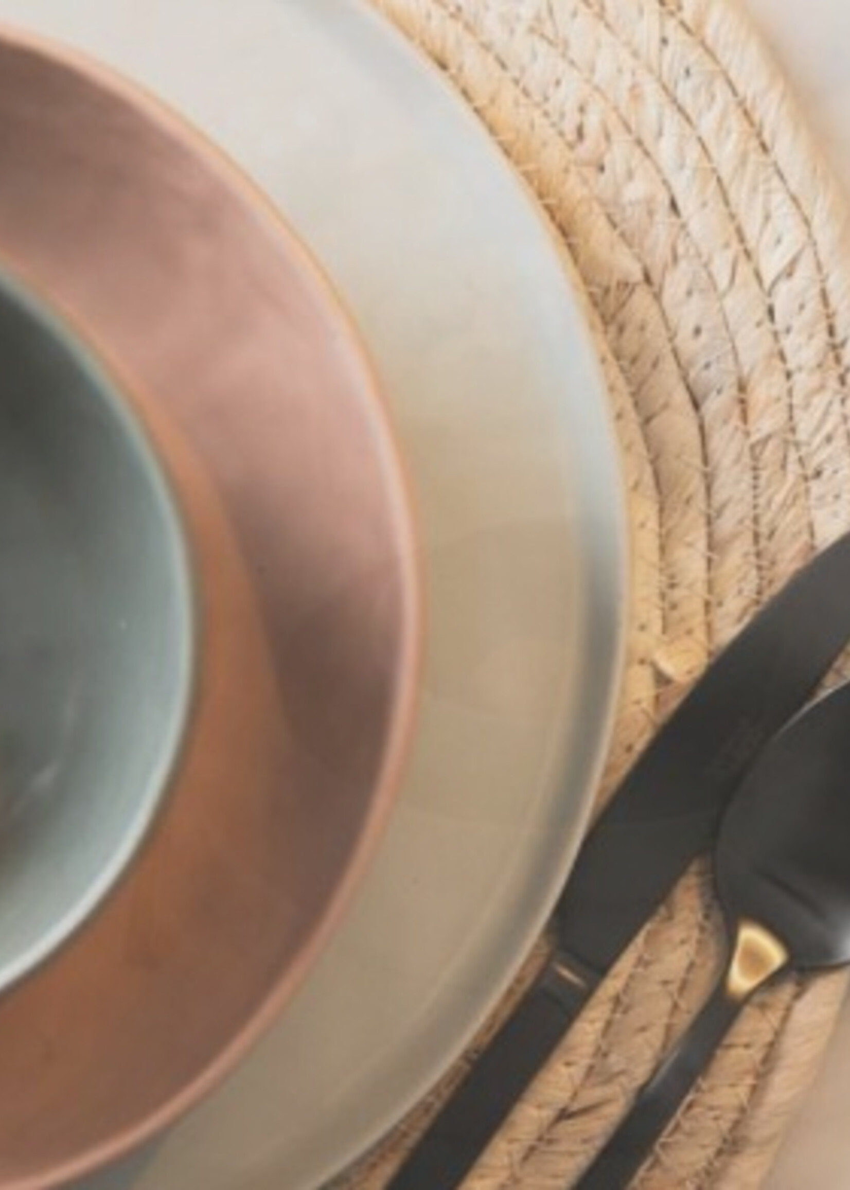 Gusta Kom freckle aardewerk roos