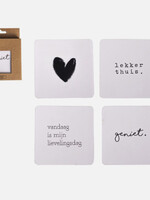 Gusta Sous-verres Geniet (set van 4)