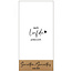 Mail box Servetten - wit - 40x40 - met liefde gemaakt (15 stuks)