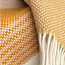 Malagoon Plaid festivity -geel/oker - wol