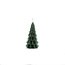 Rustik Lys Kaars kerstboom forest (donkergroen)