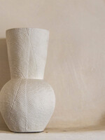Gusta Vase en forme de calice avec des lignes