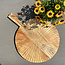 Leeff Grote ronde houten snijplank Sam
