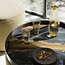 Notre Monde Groot dienblad 'organic': bronzen design achter glas