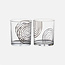 Gusta Set van 2 glazen sunrise