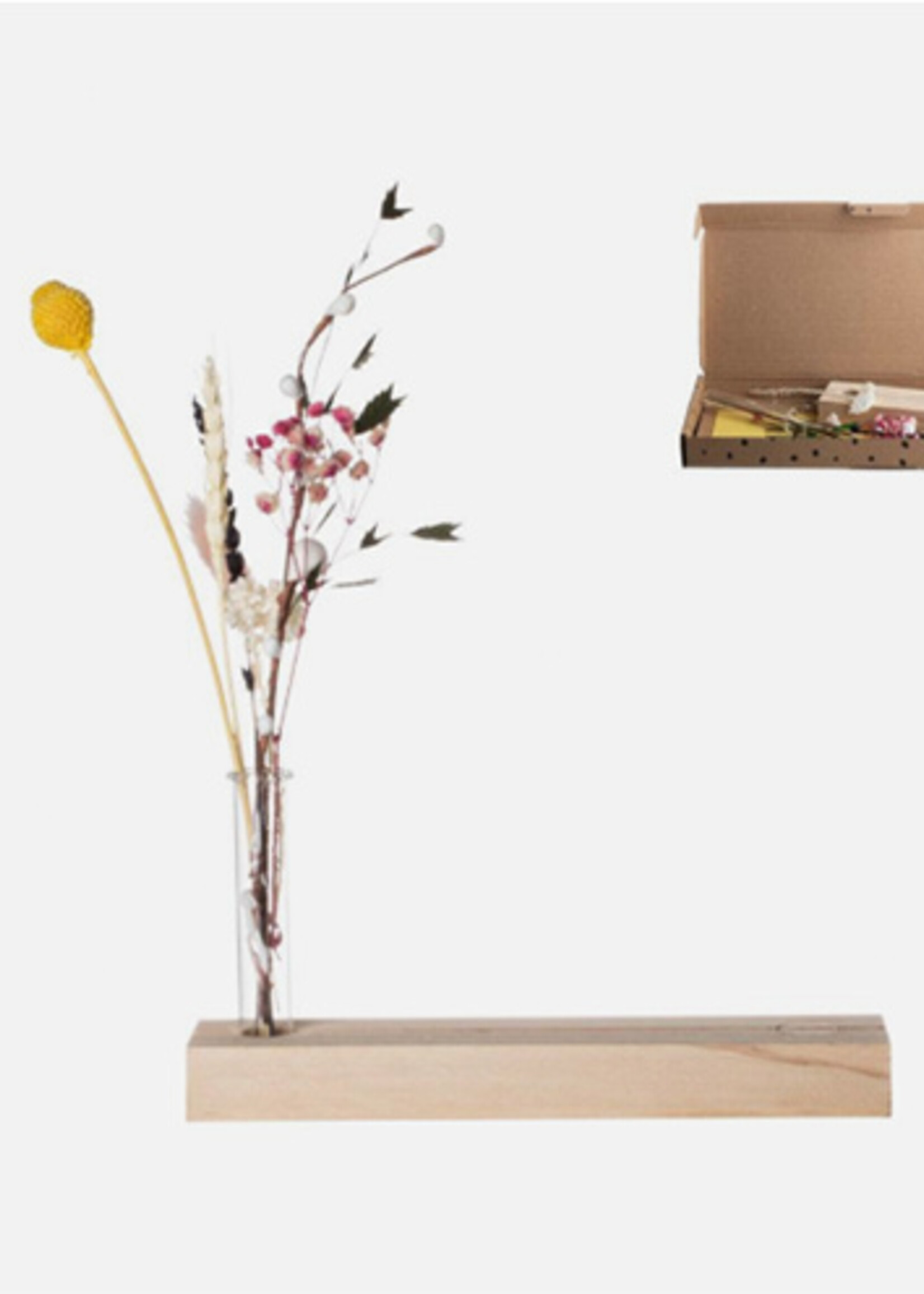 Gusta Paquet boîte aux lettres - support photo avec fleurs