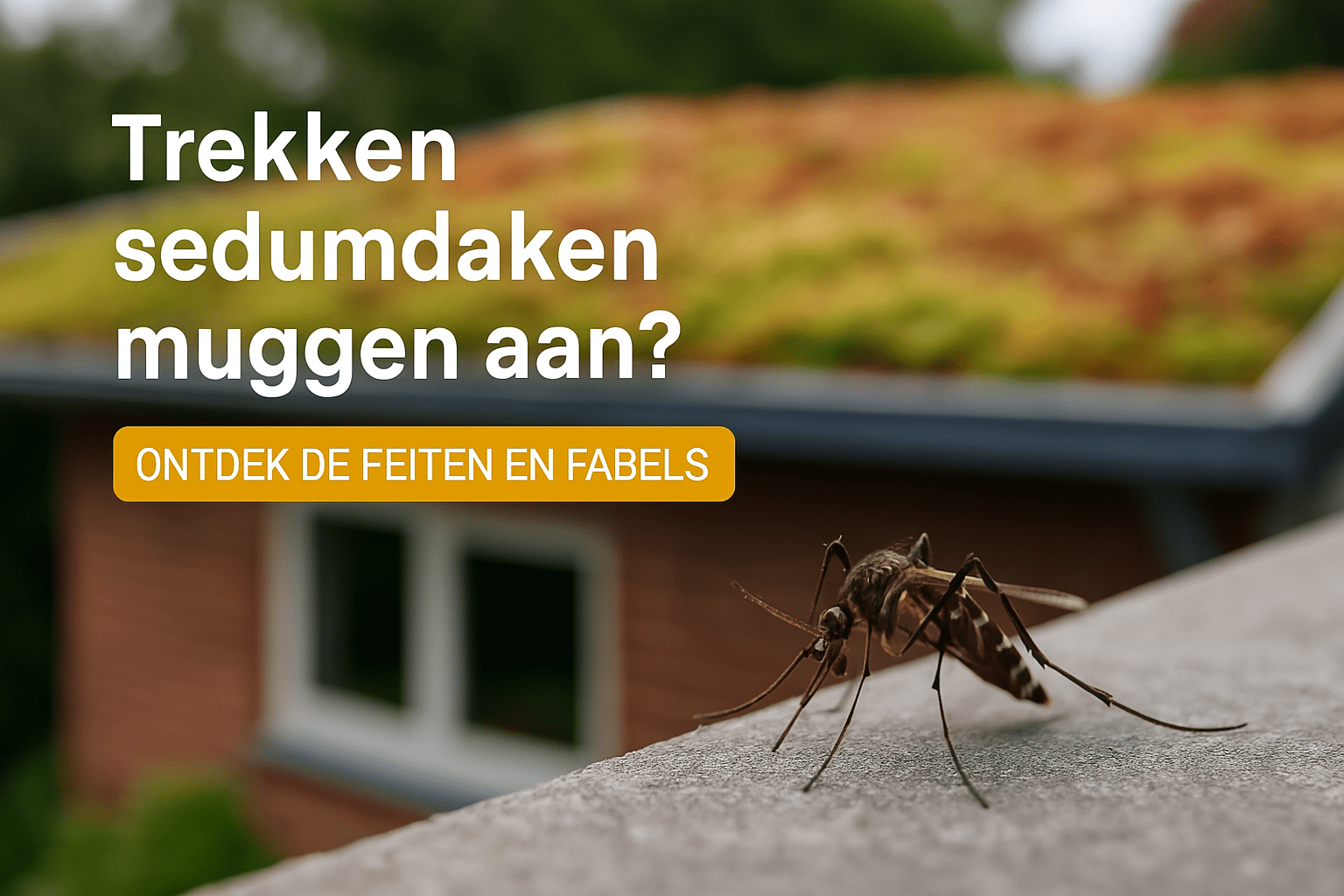 Trekken sedumdaken muggen aan? (Ontdek de feiten en fabels!)