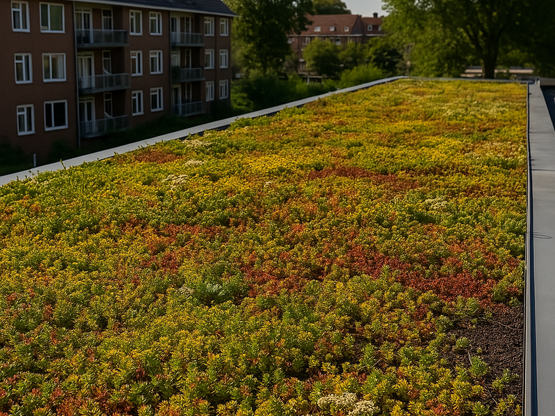 5 Redenen waarom sedum zo geschikt is op een dak