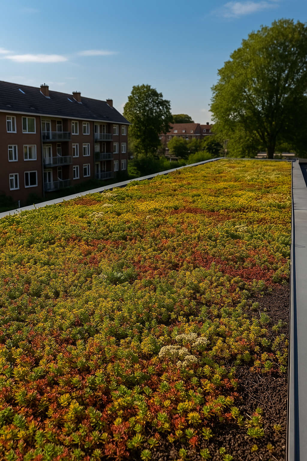 5 Redenen waarom sedum zo geschikt is op een dak