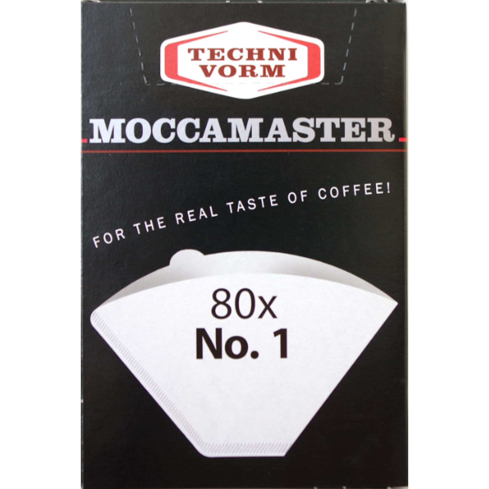 Mocca Master Moccamaster filterzakjes nr. 1 (80 st.)