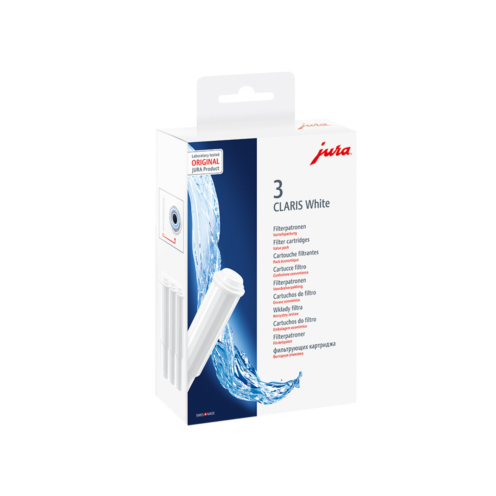 Jura Jura Filterset 3x Claris White