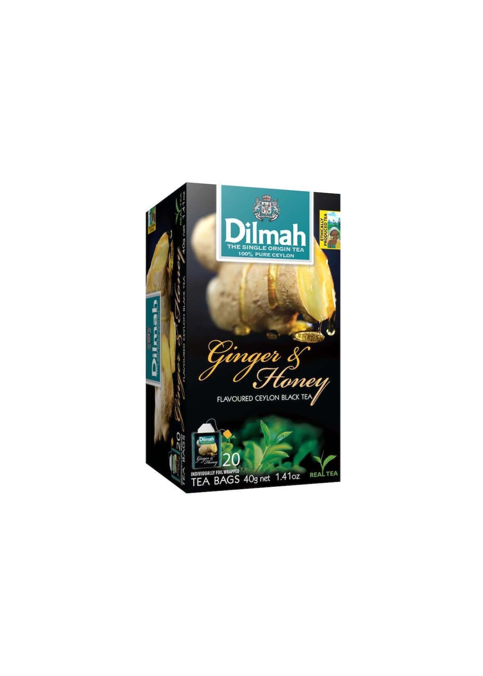 Dilmah Dilmah Ginger & Honey Flavoured Ceylon Black Tea