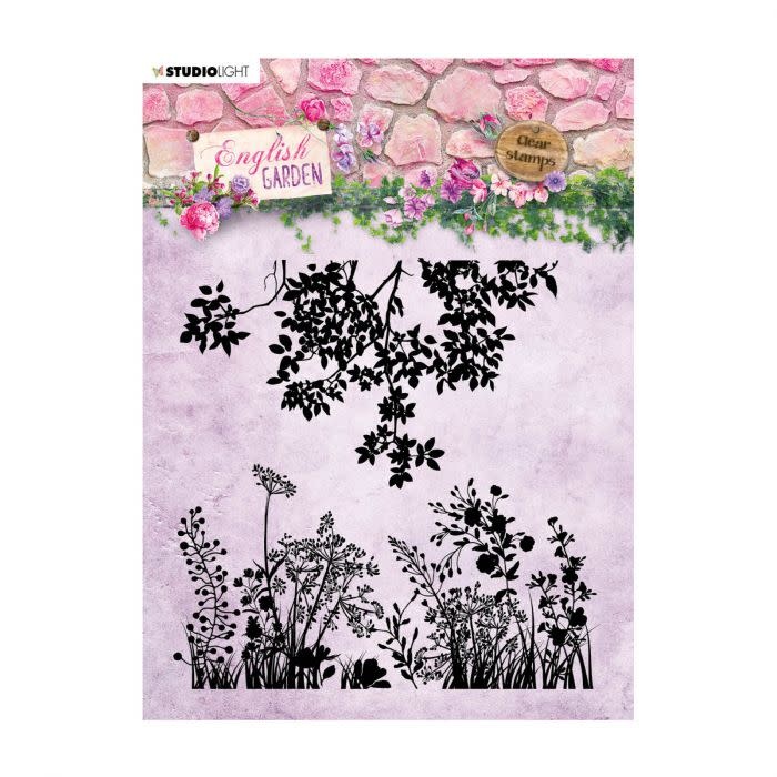 Studio Light Studio Light • Clear stamp 14x14cm English garden nr.435